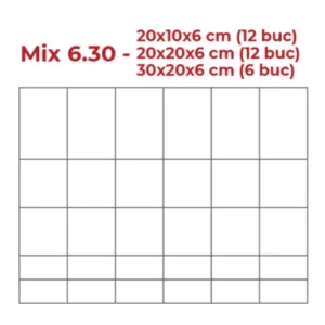 Mistic Combi Ondulat 6.30 cm