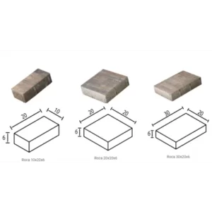Roca 6.30 Combi 6 cm, Gri Antic