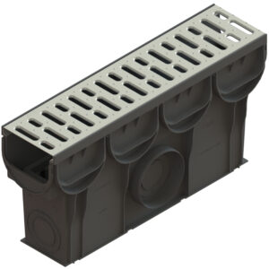 Kit Camin PP EASY 2/3 Inspectie cu gratar OZ A15 509x250x133
