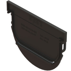 Placa capat PP EASY 3 pt rigola LN100 Hext.100