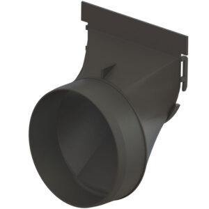 Placa capat PP EASY 3 pt rigola LN100 Hext.100 cu iesire orizontala D.110