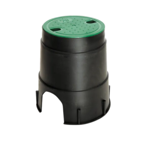 Cutie PP rotunda pentru VALVE MINI TERRA D160 negru+verde 212x230