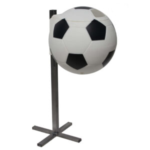 Kit cos gunoi PE TERRA tip minge fotbal 500 (minge fotbal+suport)