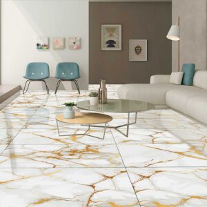 Gresie Carrara Super Gold Glossy - 60x120 cm
