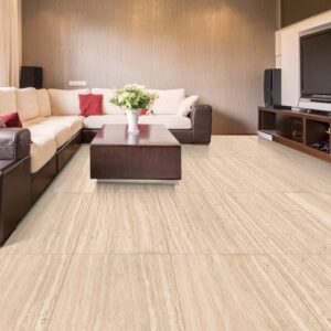 Gresie Tivoli Travertino Brown Matt - 60x120 cm