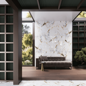 Gresie Onyx Waves Gold Living, 60x120, lucioasă