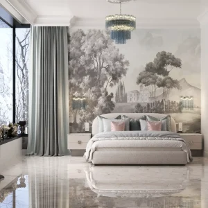 Gresie Era Stone White - 60x120 cm, lucioasă