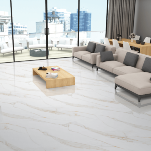 Gresie Royal Statuario Gold Glossy - 60X120 cm