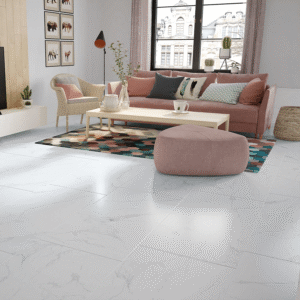 Gresie Mykonos White, 60x120 cm