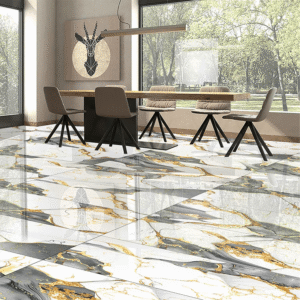 Gresie Athena Gold Glossy, 60x120 cm