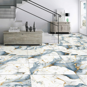 Gresie Sky Gold Glossy, 60x120 cm