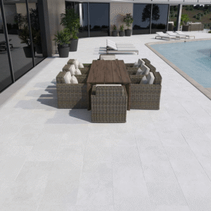 Gresie Luna Offwhite, 60x60x2 cm
