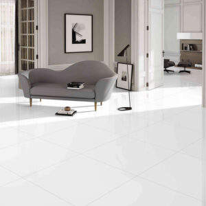 Gresie Pearl White, 60x60 cm