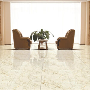 Gresie Teler Crema Glossy, 60x60 cm