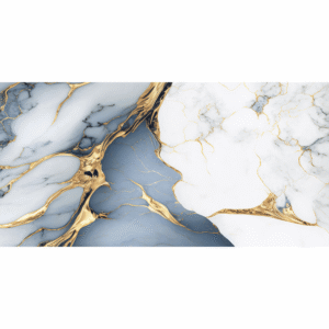 Gresie portelanata rectificata interior/exterior, Atomic Blue Gold, 60 x 120 cm