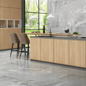 Gresie Scott Onyx Grey High Gloss - 60x120 cm