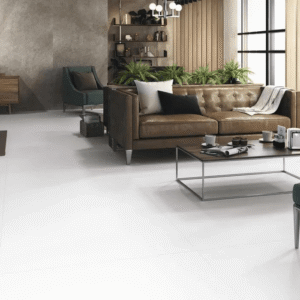 Gresie Super White Mat, 60x60 cm