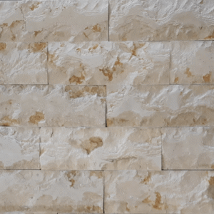 Marmura Galala Split Face La Palet - 7x20x1.5 Cm, nuanțe calde de crem, bej