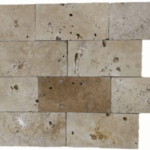 Pavaj Travertin Antique Mix - 15.25x30.5x3 cm