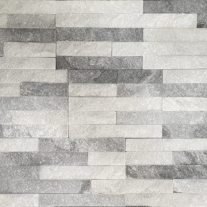 Piatra naturala cs114a - 15x60 cm, în nuanțe de gri deschis și gri închis