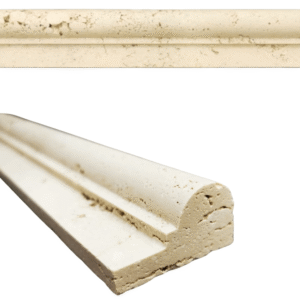 Profil din travertin classic Ojee - 4.8x30.5 cm