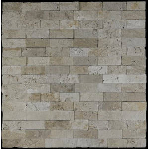 Panel Din Travertin Rustic - 15x60 cm, grosime variabila 1.5-1.8 cm