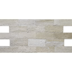 Travertin Light Chiseled - 7.5x20 cm