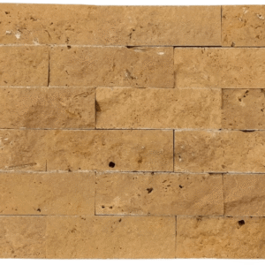 Travertin Noche - 5x15 Cm, Grosime variabilă 1.5-1.8 Cm, in nuanțe calde de Maro