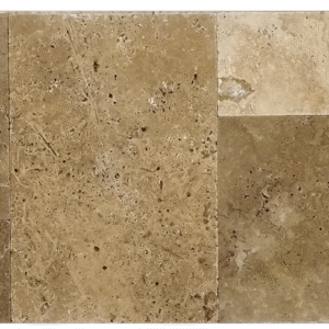 Travertin Noche mix tumbled French Patern - 1.2 cm