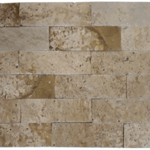 Travertin Rustic - 5x15 cm, Grosime Variabilă 1.5-1.8 cm