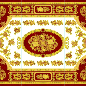 Covor ceramic B11174 (6 Placi) - 120x180 cm