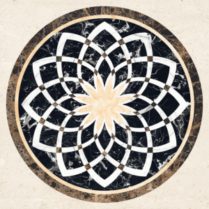 Covor Ceramic Decor Aldo Sphere - 120x120 cm