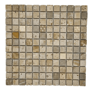 Mozaic din Piatra Naturala antichizat - 30.5x30.5 cm