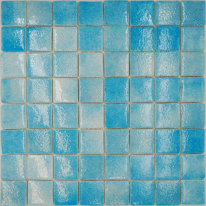 Mozaic din sticlă H101 - 32x32 cm, nuanță Bleu deschis
