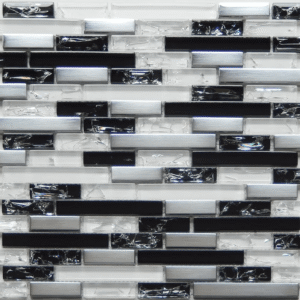 Mozaic din sticla pe plasa Wa361 - 30x30 cm