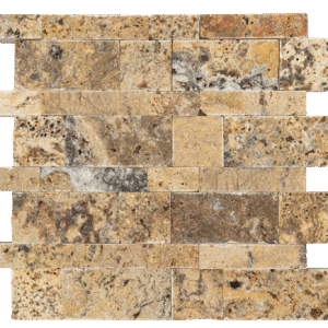 Mozaic din Travertin Scabas Mini Panel - 29.6x28.4 cm