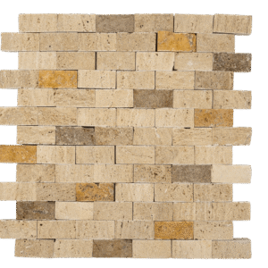 Mozaic din Travertin color mix - 29x30.5 cm