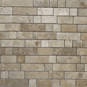 Mozaic din Travertin Rustic Lineer - 30.5x30.5 cm