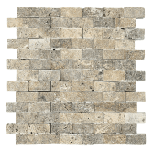 Mozaic din Travertin Silver Mix - 29x30.5 cm