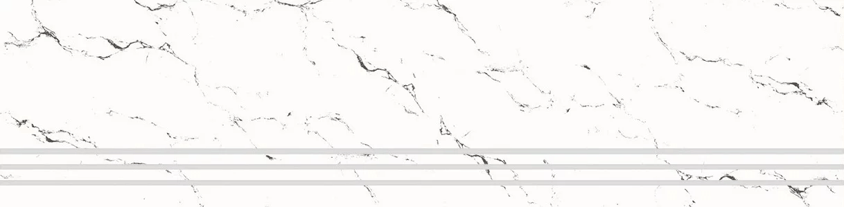 Treapta gresie Cargo White - 30x120 cm