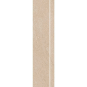 Treaptă Gresie Terrace Dense Crema - 30x120 cm
