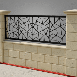 Element gard jumatate Traverstone Block 20x20x20 cm